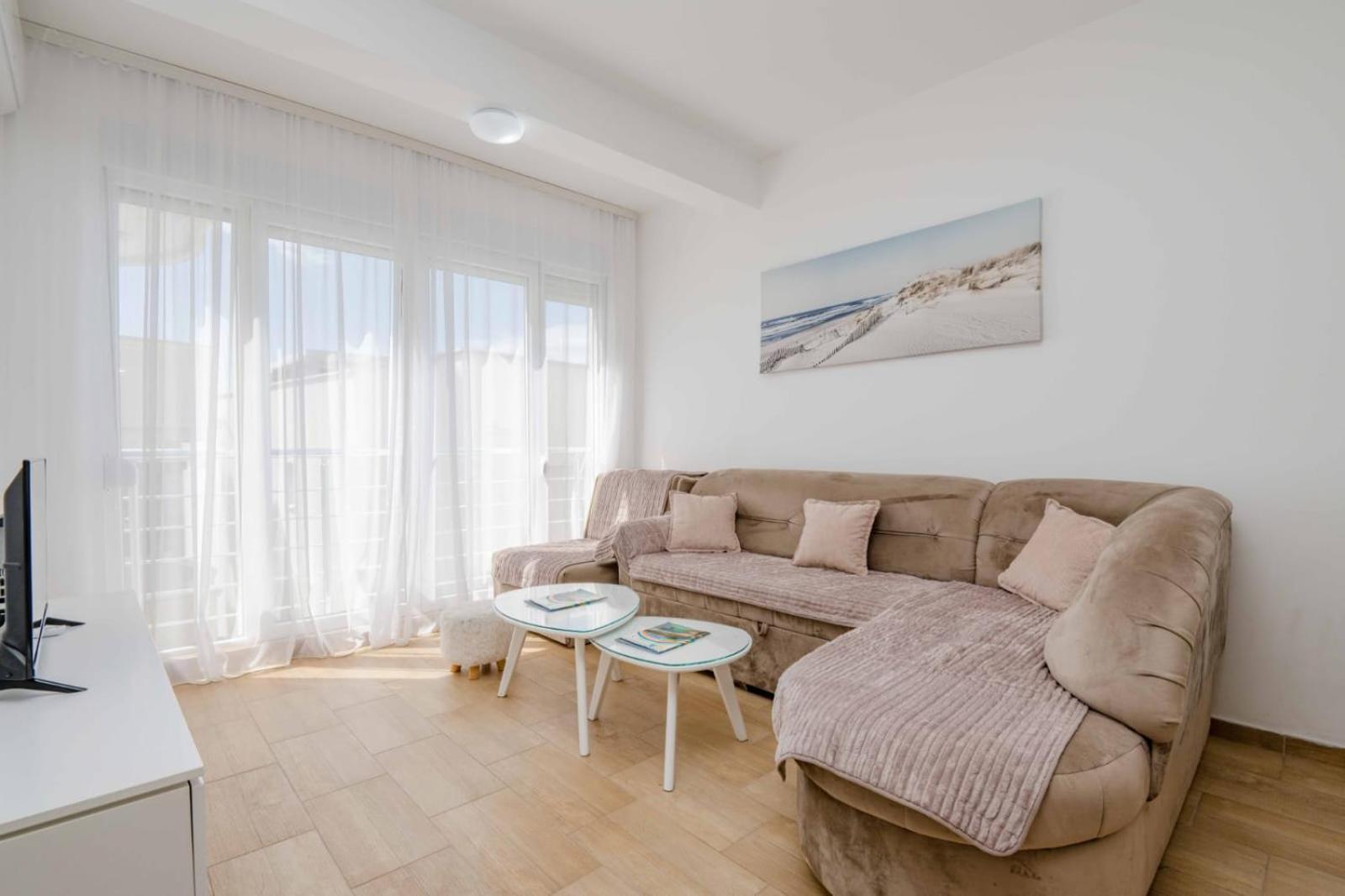 1Bd Modern Apt In Dobra Voda With Roof Access "Moka" Бар Экстерьер фото